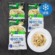 면사랑 베이컨크림스파게티 (냉동), 362g, 3개