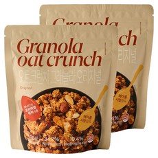 Modern House 燕麥脆片格蘭諾拉 原味, 2包, 150g