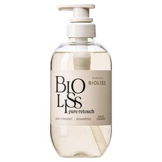 KOSE 高絲 BIOLISS 苾歐莉絲 PURE系列洗髮乳 直髮柔順, 480ml, 1瓶