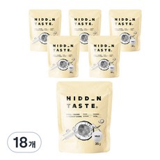 隱藏的味道烤椰子片溫和, 35g, 18個