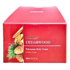 EVEROSE 愛芙蓉 城市遊俠 典藏系列體霜 香柏木, 200ml, 1罐