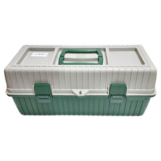 雙層工具箱 彈性間隔 任意分隔, 42 x 20 x 18cm, 1個