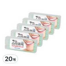 왕타 스마트픽 치간칫솔형 이쑤시개, 60개입, 20개