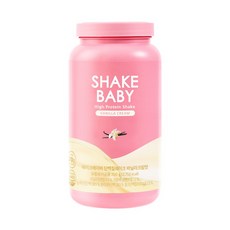 ShakeBaby 高蛋白奶昔 香草奶油風味, 700g, 1罐