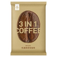 開元食品 特濃厚原味咖啡 三合一, 1kg, 1包, 1包