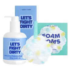 I DEW CARE 沐浴乳Let's Fight Dirty 250ml+泡沫起泡沐浴球組, 1組