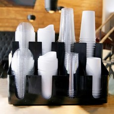 11外賣杯分配器（上）黑色1, 黑色, 1個