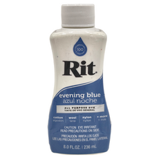 Rit 液體染劑 EVENING BLUE 青暮藍, 236ml 美國製造, 1瓶