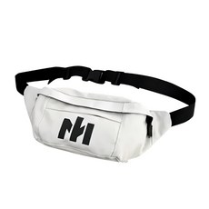 E.City 韓版運動休閒胸腰小挎包 帆布材質