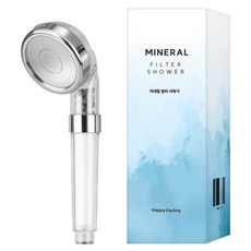 HappyDarling 礦物質過濾蓮蓬頭, 1個, 混色