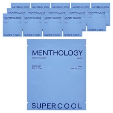 멘톨로지 슈퍼쿨 마스크팩, 5개입, 3개