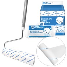 World Clean 除塵滾筒 3段式長柄主體 + 補充包3入, 1套