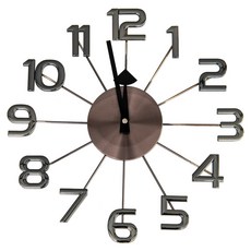 dayneeds 日需百備幾何造型壁掛式時鐘 SBN-CK1-RAY 1個, 摩登風放射線