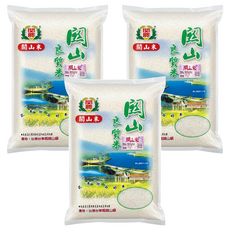 關山農會 良質米 台東縣關山鎮產 保留米糠層及胚芽 含豐富維生素B群, CNS二等, 1.8kg, 3包