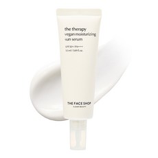 THE FACE SHOP 菲詩小舖 The Therapy植萃保濕防曬精華 SPF50+ PA++++, 50ml, 1條