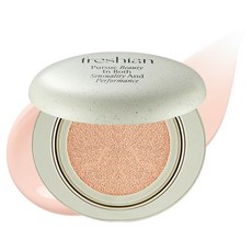 FRESHIAN Egg Like蛋形提亮氣墊粉餅 12g, 1個, Nudy Pink