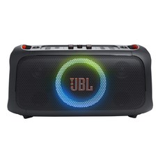 JBL 便攜式藍牙喇叭 藍牙無線連接 內建燈光效果 附肩帶, PARTYBOX OTG Essential, 燈光派對 黑色