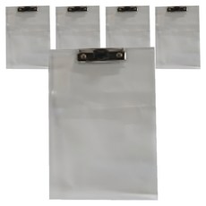 Dream World 筆夾板夾 A4, 透明, 5個