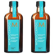 MOROCCANOIL 摩洛哥優油 TREATMENT 適用於所有髮質，讓秀髮更加柔順光滑, 100ml, 2瓶