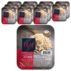 더미식 귀리쌀밥, 180g, 12개
