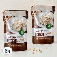 곰곰 우리콩 콩비지, 400g, 6개