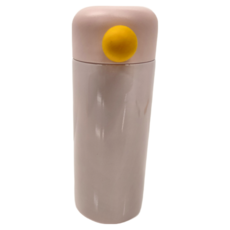 DRINK EASY 莫蘭迪小球保溫瓶 350ml, 蘭迪粉, 1個