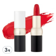 THE FACE SHOP 菲詩小舖 fmgt 全新大膽天鵝絨唇膏, 3個, 3.5克, 06 蘋果泥