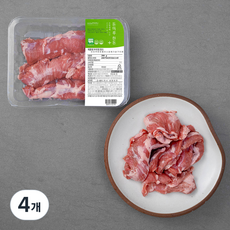 돈마루 국내산 무항생제 인증 한돈플러스 갈매기살 구이용 (냉장), 300g, 4개