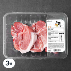도뜰 한돈 티본 구이용 (냉장), 800g, 3팩