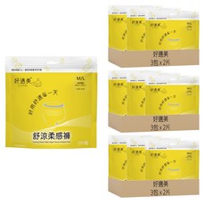 好適美 舒涼柔感褲, M~L, 2片, 9包