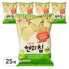 기름제로 현미칩 와사비맛, 60g, 25개