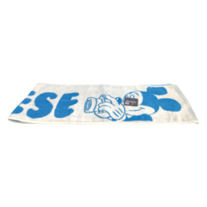 LIFE 來福牌 米奇SAY CHEESE運動巾 22*120CM 100%棉 台灣製, 藍色, 1條