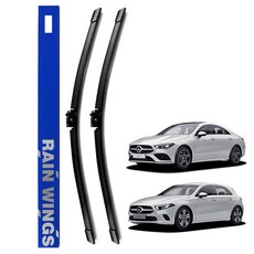 RAIN WINGS 賓士新款 A-Class CLA-Class 前雨刷組 W177 C118, 1組