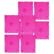 Living Duo 組裝式腳壓墊, 8入, 粉色