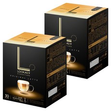 LOOKAS9 經典拿鐵咖啡, 14.9g, 30條, 2盒