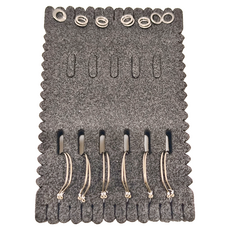 LS Design 手綁 天平精靈環鉤 Set 6組, Gamakatsu 管付9號, 11公分長度 共12鉤, 不適用, 1盒