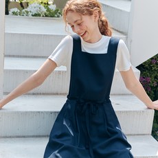 제로스트릿 린넨 오버롤