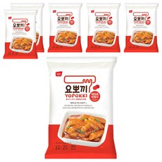 YOPOKKI 甜辣味辣炒年糕，道地的韓國美食，Q軟有嚼勁，微波加熱即可食用, 280g, 6袋
