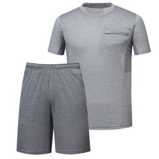 DUZEK 男款短袖運動套裝