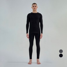 스파이더 남성용 베이직 퍼포먼스 웜웨어 발열 상하의 세트