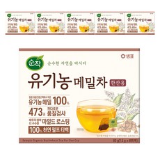 순작 유기농 메밀차, 1.5g, 40개입, 6개