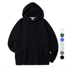 ALVINCLO 素色寬鬆棉混紡帽T AVH849