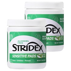 스트라이덱스 센시티브 패드, 90매입, 2개