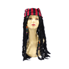 partybok.com 假髮和帽子, 黑色的