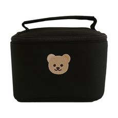 Chez bebe Shegomi 迷你保冷袋 黑色, 14.5 x 9 x 11cm