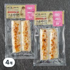 고래사어묵 구운 베이컨 어묵, 130g, 4개