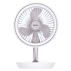 PHILIPS 飛利浦 迷你摺疊風扇 ACR2124DX, 白色
