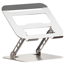 HONG JIN 宏晉 懸空增高筆電支撐架, 銀色, 1個