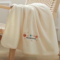 Titan 特大尺寸 大型海灘巾 140 x 70 cm, 米色星星, 1個