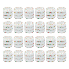 毛皇上 彈力自黏寵物繃帶 白底彩星 中號, 487g, 24捲